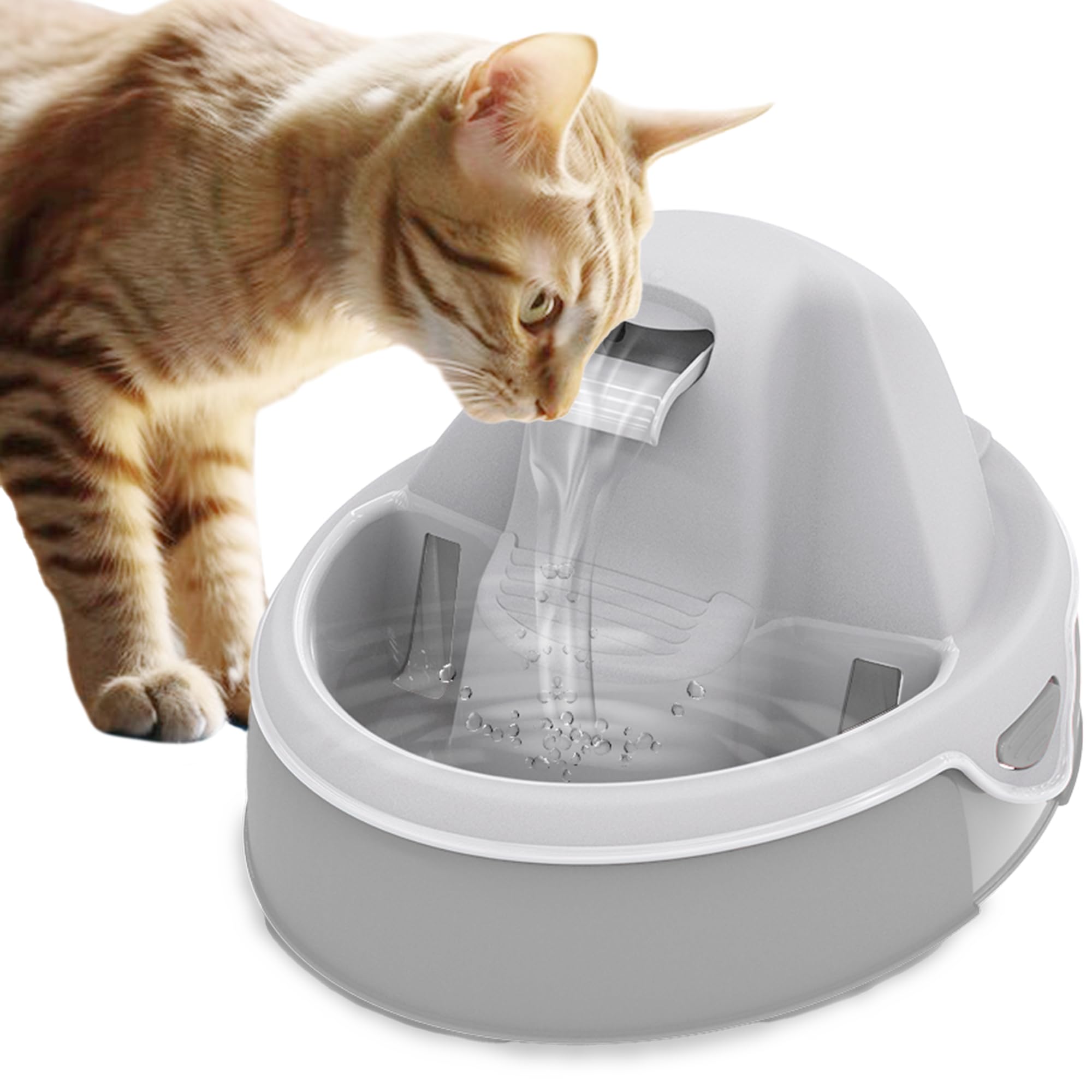 An application scenario or product detail of flowing cat water bowl - Image 10