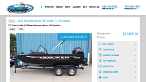 Tracker® Boats - 2025 PRO Guide™ V-175 Combo