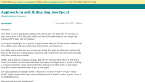 SmartBowl - Self-Filling Dog Bowl