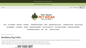 Fox Valley - BreakAway Dog Collars