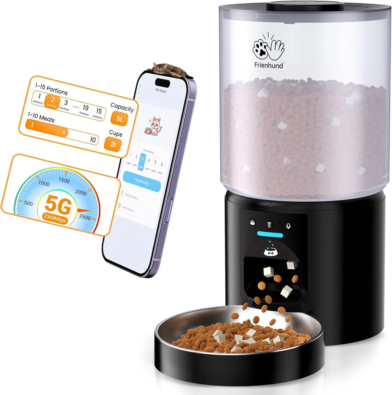 An application scenario or product detail of frienhund automatic feeder - Image 8