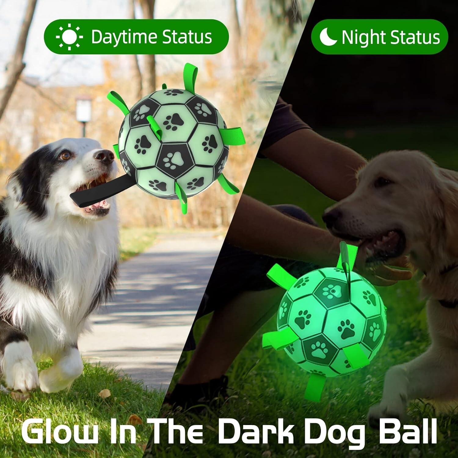 An application scenario or product detail of glow in the dark dog ball - Image 7
