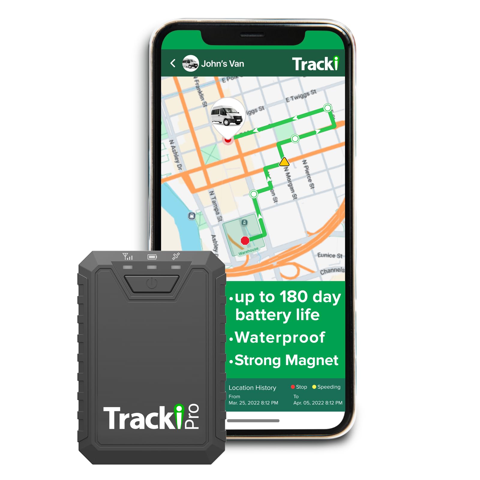 An application scenario or product detail of gps tracker with longest battery life - Image 1