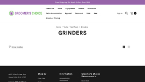 Groomer's Choice - Professional Pet Nail Grinders