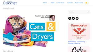 Groomer to Groomer - Cat Drying Solutions