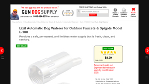 Lixit - Automatic Dog Waterer for Outdoor Faucets