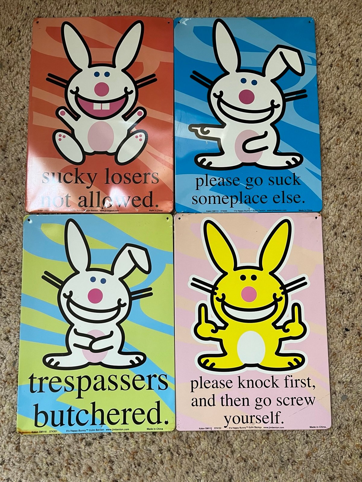 An application scenario or product detail of happy bunny signs - Image 2