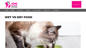 Home At Last Rescue - Pet Nutrition Insights