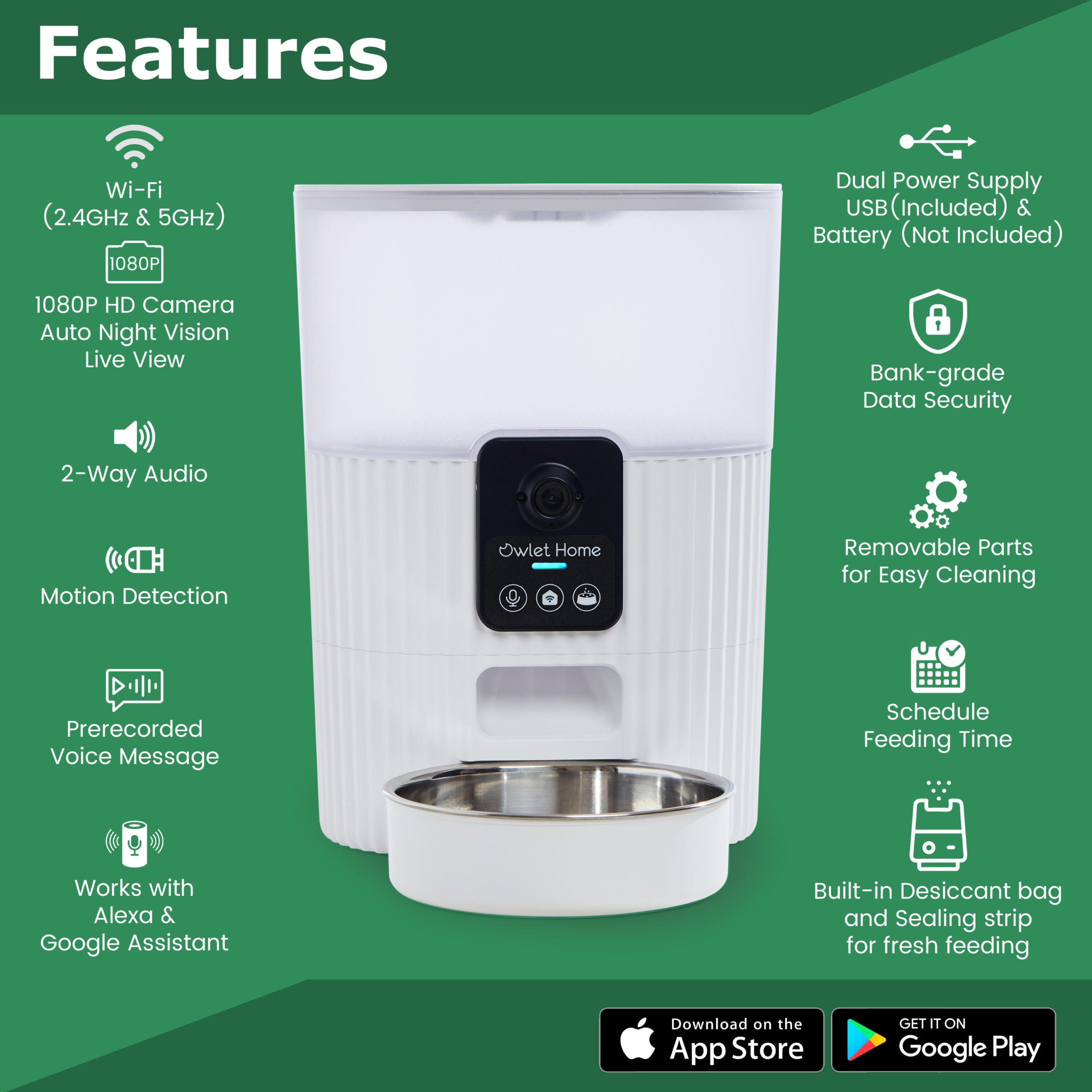 An application scenario or product detail of homekit pet feeder - Image 23