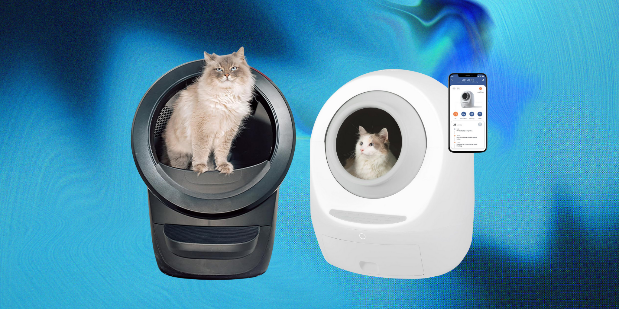 An application scenario or product detail of how does self cleaning litter box work - Image 19