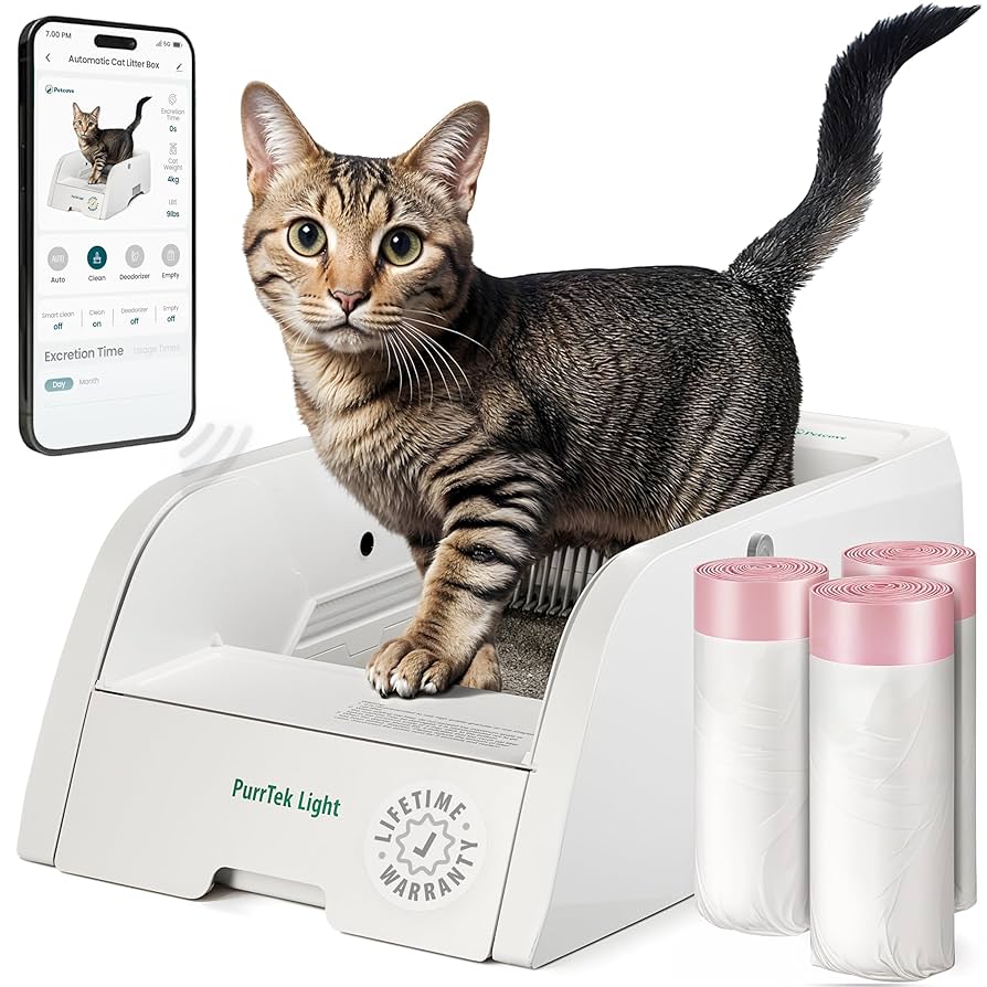 An application scenario or product detail of how does self cleaning litter box work - Image 21