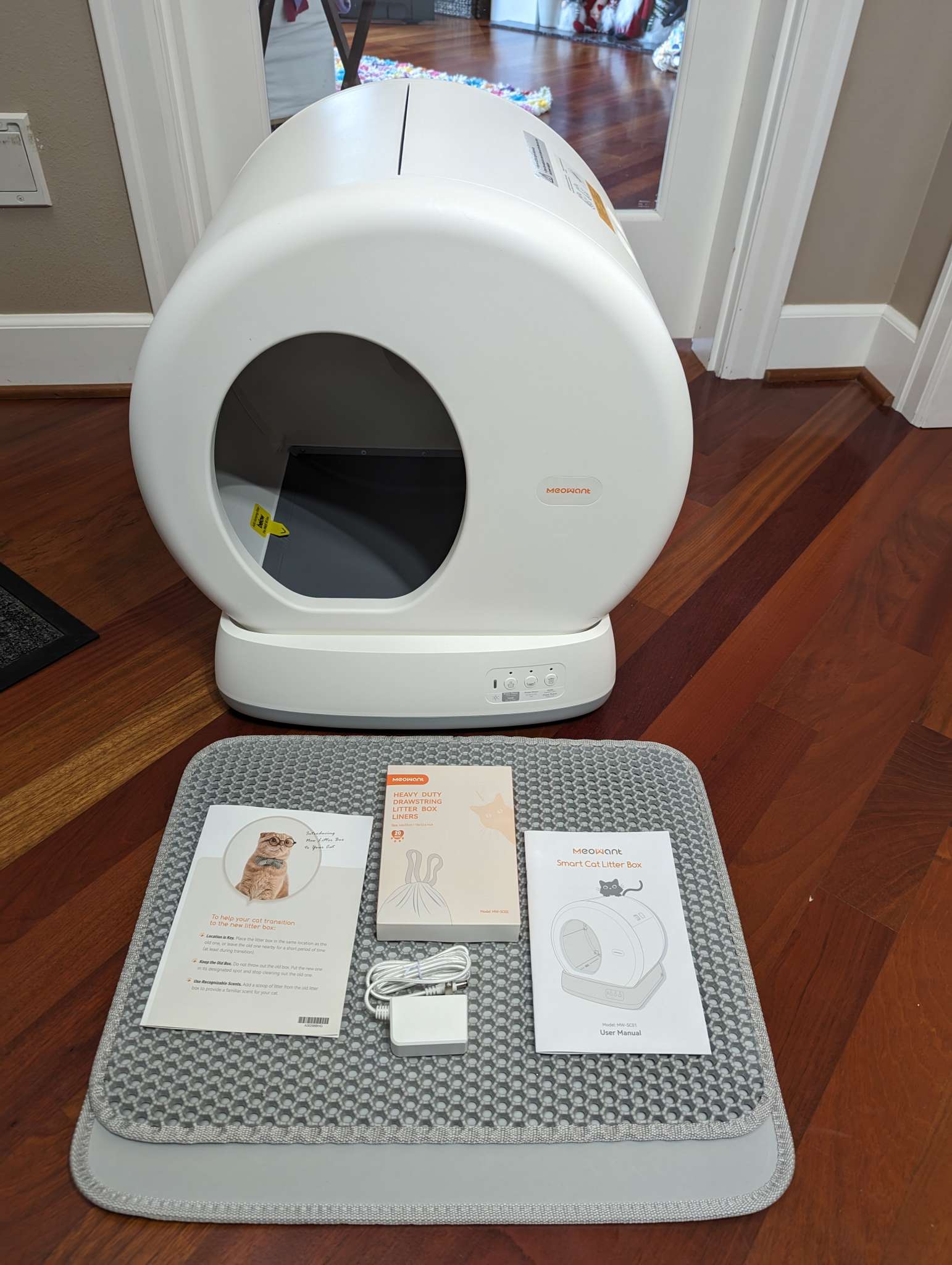 An application scenario or product detail of how to clean a meowant litter box - Image 13