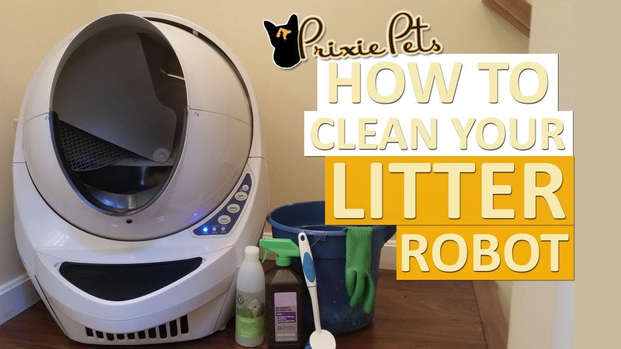 An application scenario or product detail of how to clean automatic litter box - Image 9