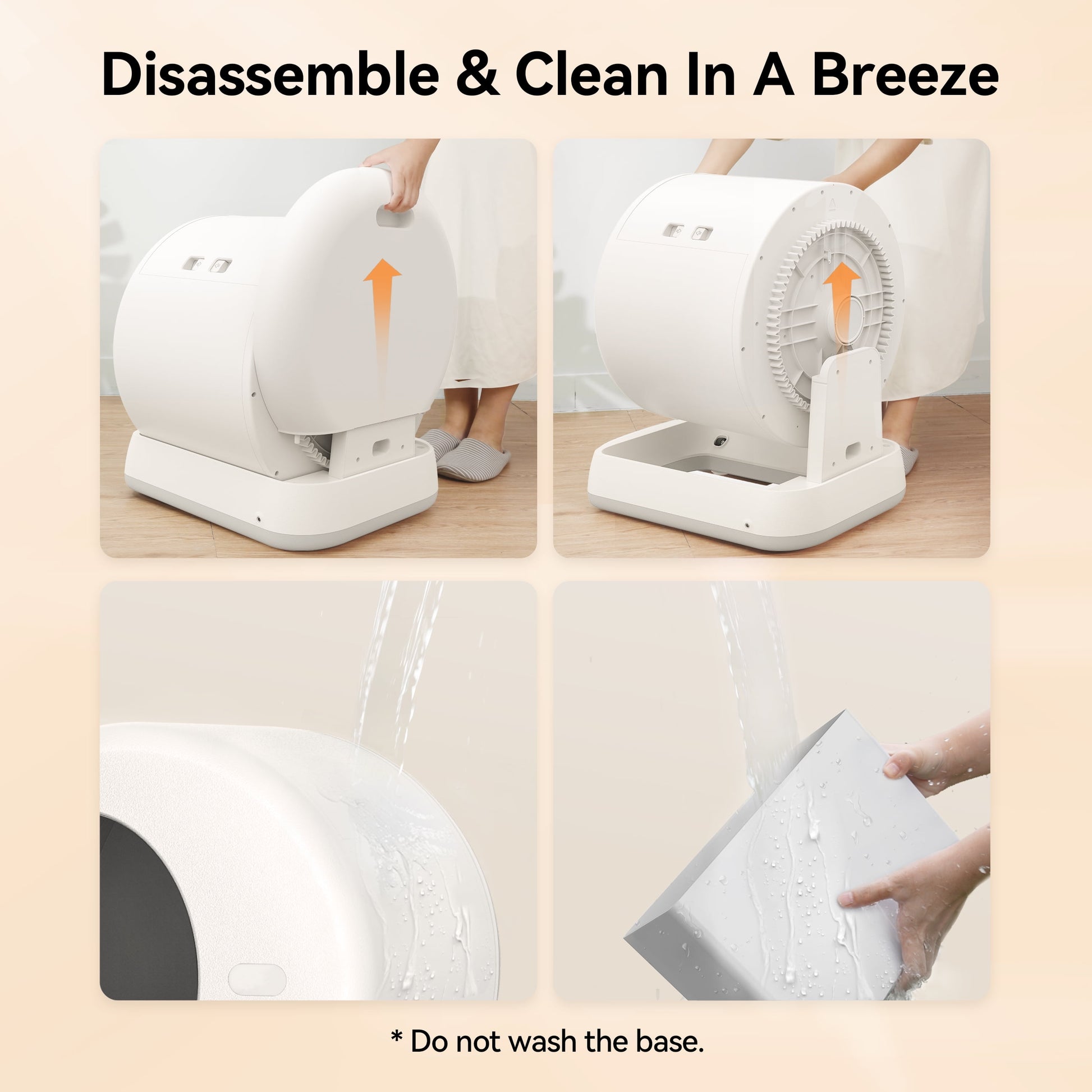An application scenario or product detail of how to clean automatic litter box - Image 11