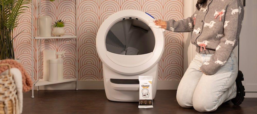 An application scenario or product detail of how to clean automatic litter box - Image 17