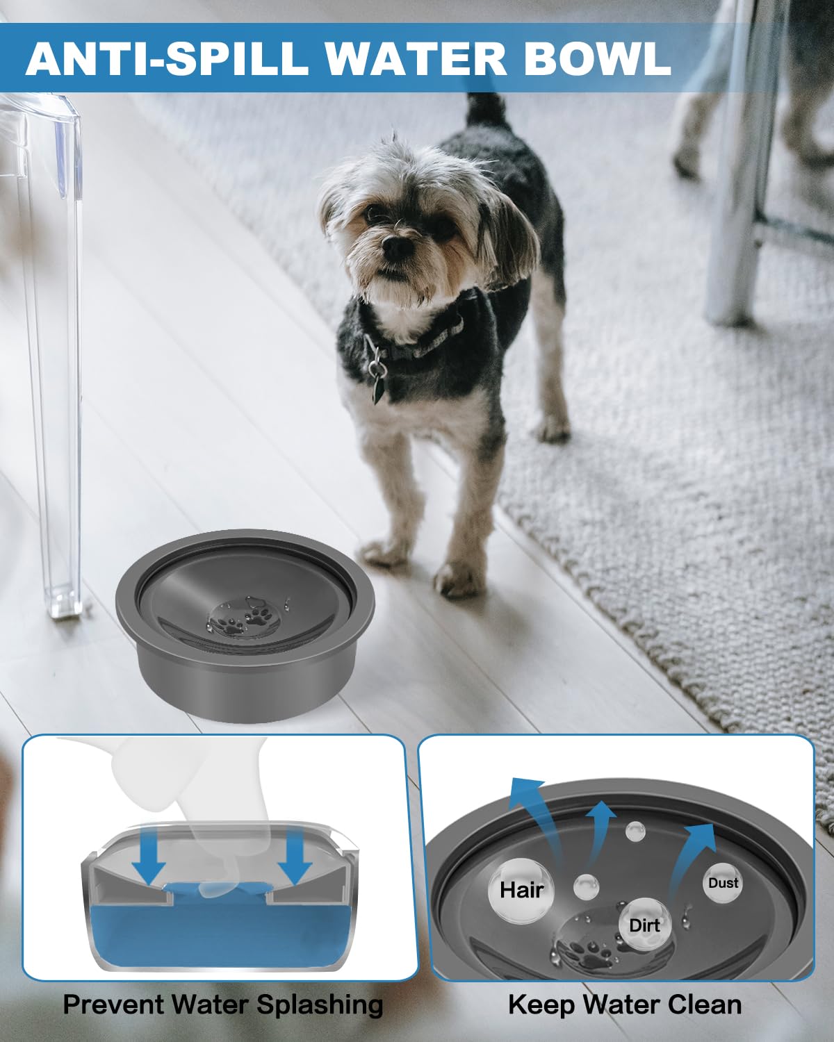 An application scenario or product detail of how to keep a dog's water bowl from freezing - Image 21
