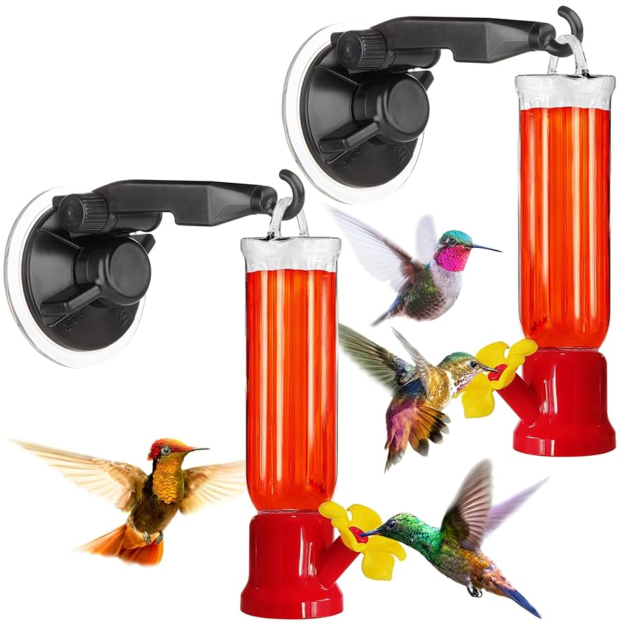 An application scenario or product detail of hummingbird feeder placement - Image 16