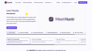 Huntr - Job Search Tools Suite
