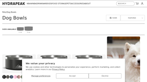 Hydra Peak - Stainless Steel Bowl