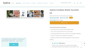 Hydria - Cordless Water Fountain Kit