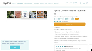 Hydria - Cordless Water Fountain Kit