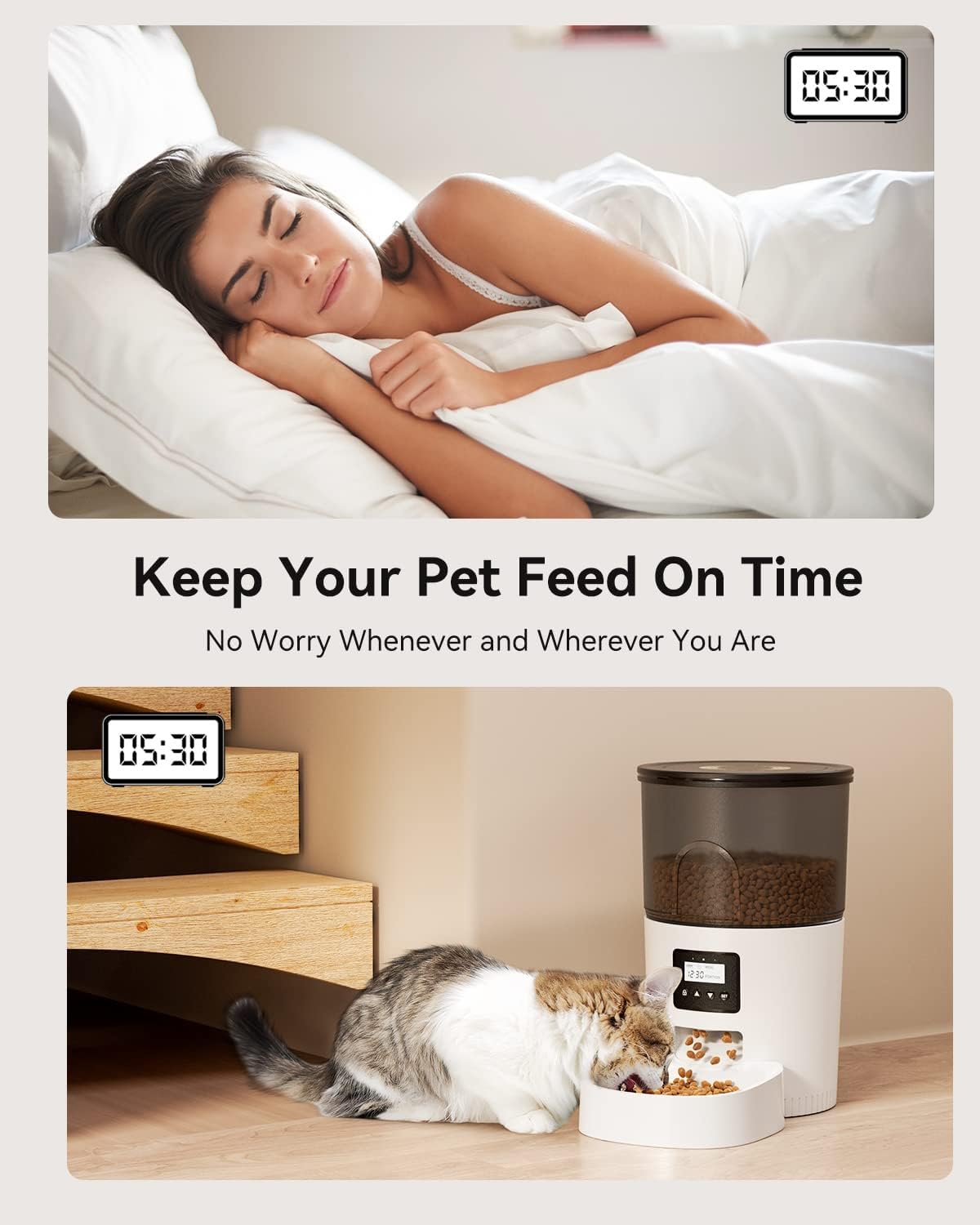 An application scenario or product detail of imipaw automatic cat feeder - Image 11