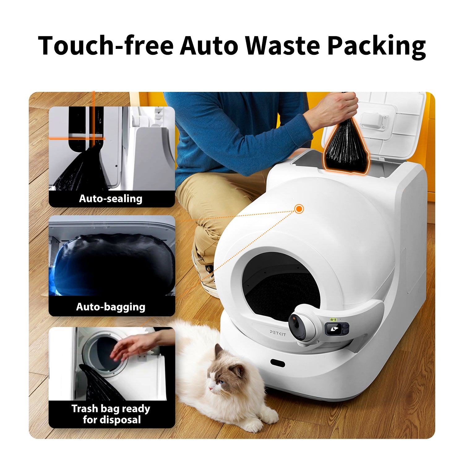 An application scenario or product detail of innovative pet products litter box - Image 16