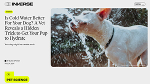 Inverse - Fresh Water Solutions for Dogs