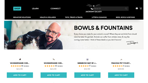 Jackson Galaxy - Bowls & Fountains