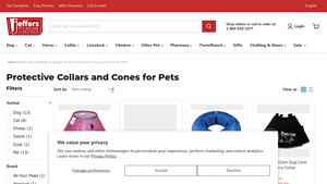 Jeffers - Protective Recovery Collars for Pets