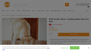 Coolin' Bowl - Insulated Pet Food and Water Bowl