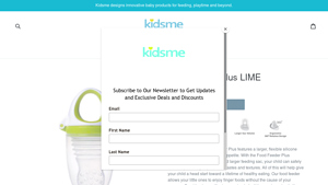 Kidsme - Food Feeder Plus LIME