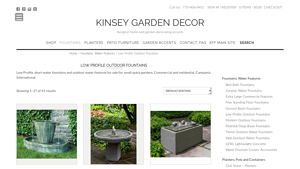 Kinsey Family Farm - Anfora Fountain