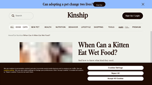 Kinship - Kitten Wet Food Guide