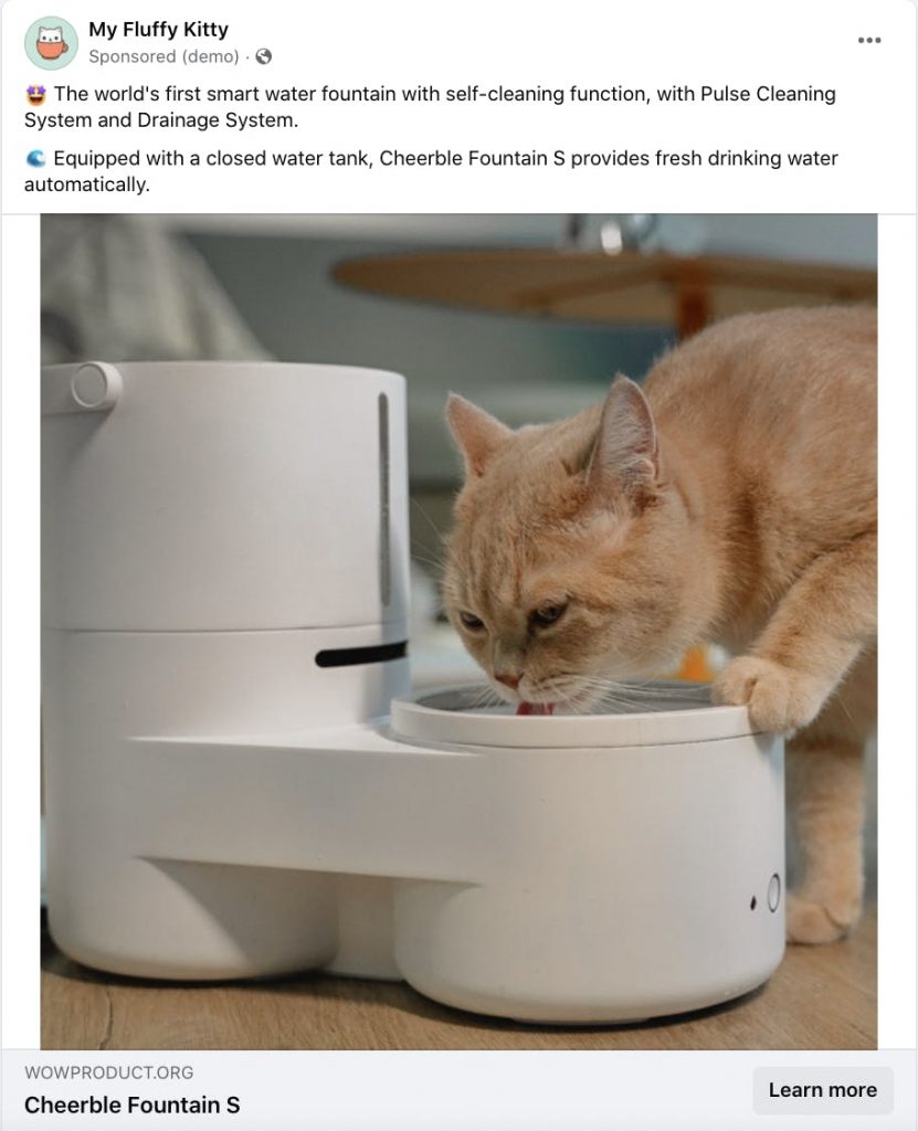 An application scenario or product detail of kitty fountain - Image 5