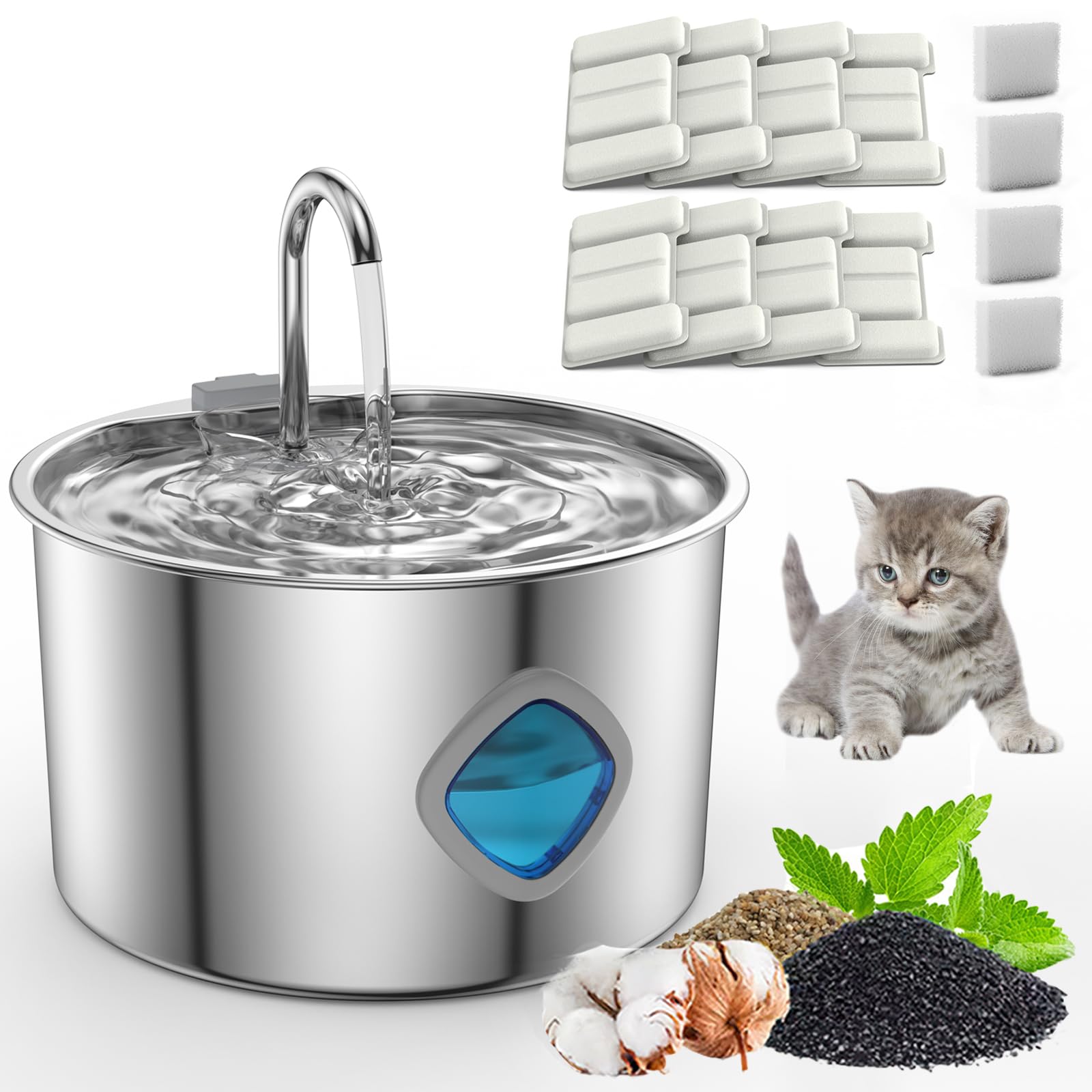 An application scenario or product detail of kitty water fountain - Image 4