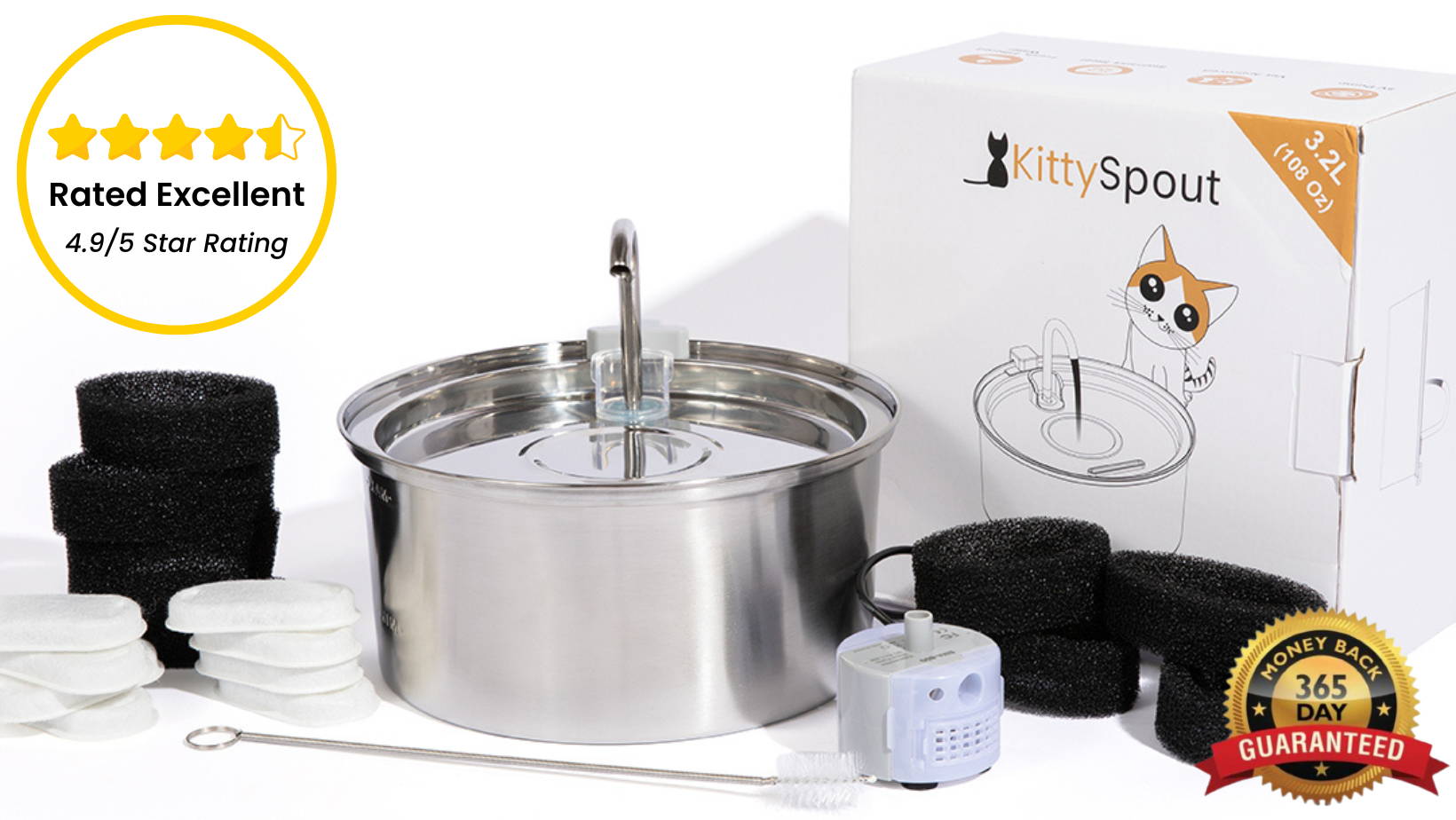 An application scenario or product detail of kitty water fountain - Image 22