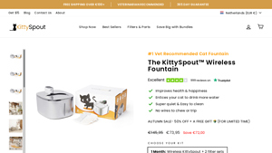 KittySpout™ - Wireless Fountain