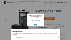 LandAirSea - 54 GPS Tracker