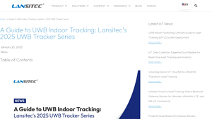 Lansitec - 2025 UWB Tracker Series