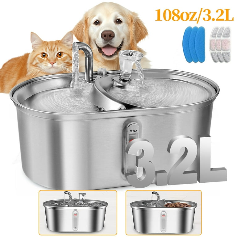 An application scenario or product detail of large cat water fountain - Image 6