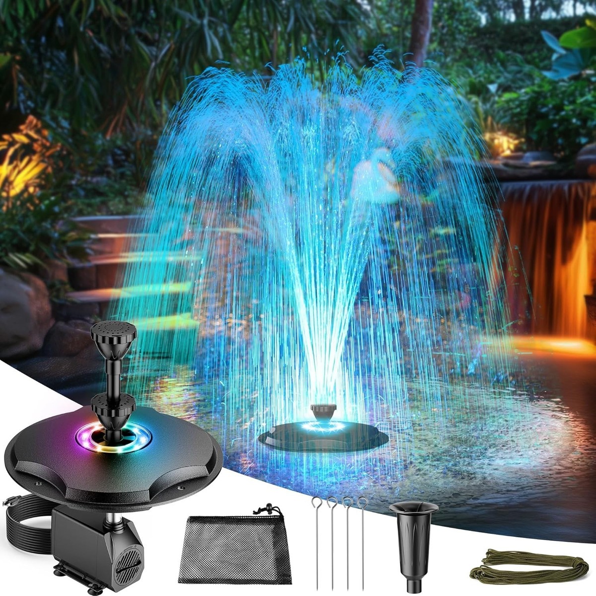 An application scenario or product detail of light water fountain - Image 1