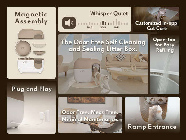 An application scenario or product detail of litter robot vs petsnowy - Image 13