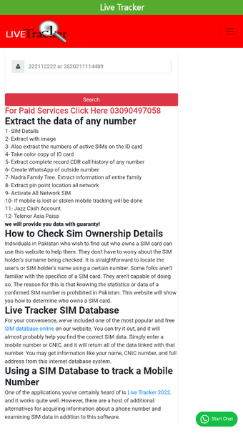 An application scenario or product detail of live sim tracker - Image 8