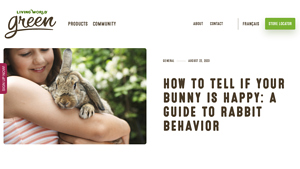 Living World Green - Botanicals Rabbit Food