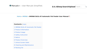 Shenzhen Yichongtianxia Technology - DU3L-KY Automatic Feeder