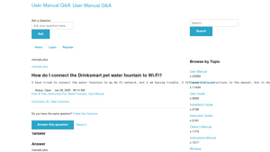 Drinksmart - Pet Water Fountain