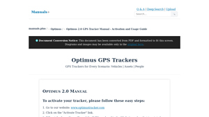 Optimus - GPS Tracker 2.0