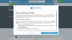 ManualsLib - DU4L-WC-01 Wifi Automatic Pet Feeder