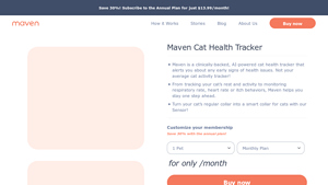 Maven Pet - Cat Health Tracker